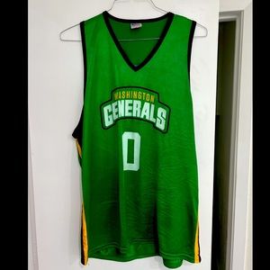Washington Generals basketball Jersey the Harlem globetrotters nemesis SZ LG